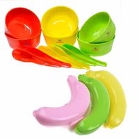 Sarthak Uphaar Plastic Microwave Safe Soup Bowl Set of 12 Pieces (6 Bowl, 6 Spoon)