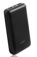 URBN 20000mAh Li-Polymer Ultra Compact Power Bank with 2.1Amp 5V Fast Charge, Type C & Micro Input (White) Rating 3.9/5