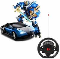 SUPER TOY Steering Control Deformation Transform Robot RC Car Toy 