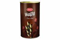 Dukes Waffy Rolls Tin - Chocolate, 300 g

