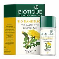 Biotique Bio Dandelion Visibly Ageless Serum, 40 ml Biotique