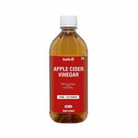 Healthvit Natural Apple Cider Vinegar with Mother Vinegar Raw, Filtered and Undiluted - 500 ml at Rs.99

