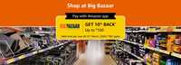 Back Again - Amazon Pay - Big Bazaar - Get 10% Back Upto 100 Till 31st March 2020