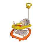 Sunbaby Hot Racer Rocking Musical Walker, Orange/Yellow