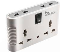 [Pre-Book] Syska SSK-MPS-0401 15 A Three Pin Socket