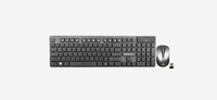 Zebronics Companion 102 Wireless Keyboard and Mouse (Black)