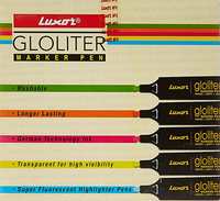  Luxor Gloliter Marker Pen (Pack of 10) at Flat 42% Off for Rs.117

