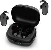 Ambrane Bass Twins True Wireless Bluetooth Headset  (Black, True Wireless)