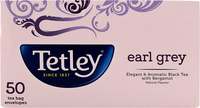 Tetley Earl Grey Black Tea Bags Box  (50 Bags)
