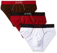 Size L :- one8 by Virat Kohli Men's Brief (Pack of 3)