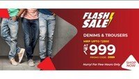 Flash Sale - Denims & Trousers At Rs 999