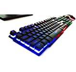  Redgear Dual Hammer 2 in 1 Keyboard with 3 LED Color, Windows keylock and Detachable Numpad 