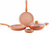 Wonderchef Valencia Induction Bottom Cookware Set (Aluminium, 4 - Piece) at 1349