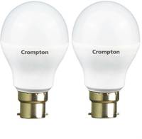 Crompton 9 W Standard B22 LED Bulb  (White, Pack of 2)