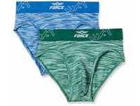 Force NXT Men's Printed Brief (Pack of 2)(MNFL-52-PO2-IVYGRN-VCBLUE-XL) Rs.144 @ Amazon