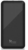 (Renewed) Syska Power Core 100 P1015B-BK 10000mAH Lithium Polymer Power Bank (Black)