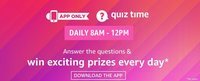 Amazon Quiz Answers for 24 March 2020 | Win Bose Sound Touch 20