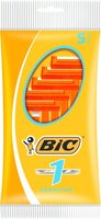 Bic 1 Sensitive Razor with Blade - Pack of 5