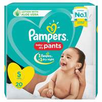 Pampers New Diaper Pants, Small, 20 Count 