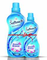 (Pantry) Softouch Ocean Breeze Fabric Conditioner by Wipro, 860ml + 400ml Free

