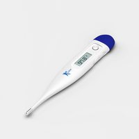 K-Life KLT-101 Digital Thermometer with Storage Case (White)