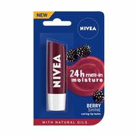 NIVEA Lip Balm, Fruity Blackberry Shine, 4.8g @ Rs 99.75 with Subscribe & Save