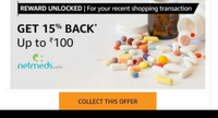 Amazon new shopping transaction offer may be user specific