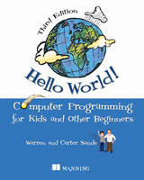 Free ebook Hello World! Third Edition. Computer Programming for Kids and Other Beginners