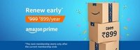 Amazon Prime Membership for ₹899 (Stacked Prime Membership)