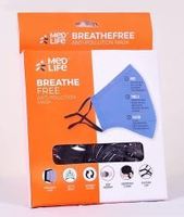 Medlife N-95 Breath Free Anti Pollution Mask - Black 1 Unit