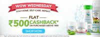 Wow Wednesday OFFER - FLAT Rs.500 Cashback on Orders Above 999 Today