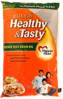 Emami Healthy & Tasty Refined Rice Bran Oil Pouch  (1 L)