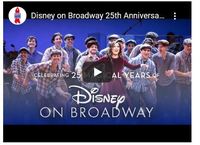 Disney On Broadway 25th Anniversary Concert - Free to watch for 7 days via YouTube