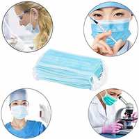 Disposable Mouth Masks 2 pcs Nose Mask Dust Mask Pollution Mask (Color May Vary)

