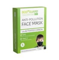 Bodyguard Anti Pollution Mask with Activated Carbon, N95 + PM2.5 (Kids)