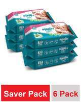 (Pantry) Supples Baby Wet Wipes with Aloe Vera and Vitamin E - 72 Wipes/Pack, (Pack of 6)