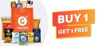 Grofers buy 1 get 1 offer