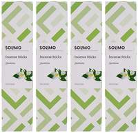 pantry Amazon Brand - Solimo Incense Sticks, Jasmine - 70 sticks/pack (Pack of 4)