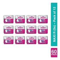 VWash Wow Sanitary Napkin Maxi R 5s (Pack of 12)
