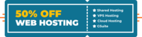Big Rock Half Sale Price- Flat 50% Off On All Web Hosting And Gsuite
