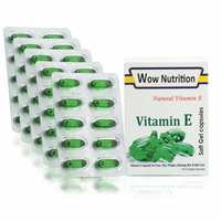 Best Choice Nutrition Wow Nutrition Vitamin E 400 Capsule for Glowing Face Hair Pimple Glowing Skin Nail Care Pack of 50 Capsule Natural Vitamin E