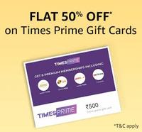 Gift Card Flash sale (3 - 9 PM)