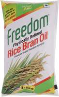 Freedom Physically Refined Rice Bran Oil Pouch  (1 L)