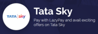 Flat 75₹ Cashback on TataSky DTH Recharge Above 349₹ using LazyPay