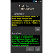 Audible Broadcast text to sound walkie-talkie For FREE (Only For Today)
