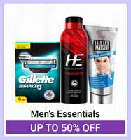 [Masterlink] Men's Essential @ upto 50% off on Flipkart Supermarket