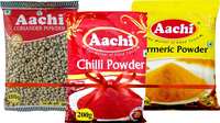 Aachi Chilli, Turmeric, Coriander Powder Spices Combo (3 x 200 g)