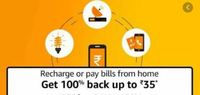 User Specific - 100% Cashback Upto Rs. 35 On Recharge [ Till 30th April ]