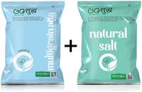 Goshudh Multigrain Atta And Natural Salt Combo (1 Kg)Pack of 2 