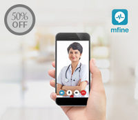 SBI Cards: Mfine Offer : Flat 50% off on next consultation with Top Doctors